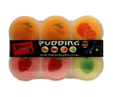 Pudding (Mixed Flavours) - Orange, Mango, Honey Melon, Strawberry